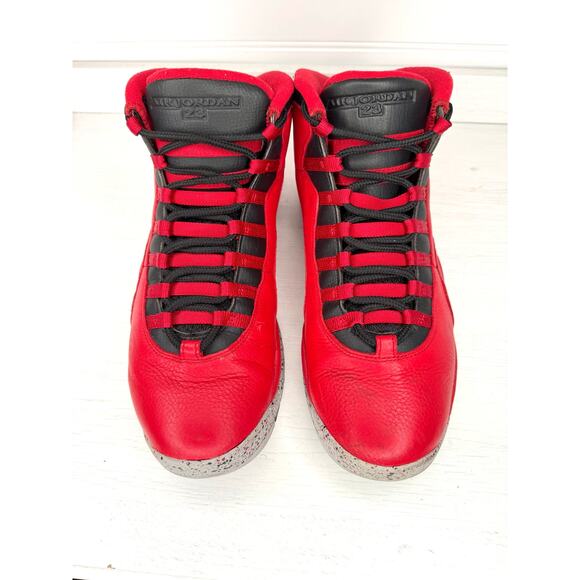 Air Jordan 10 Retro Bulls Over Broadway 705178-601 Men’s 11.5 Red main image 5